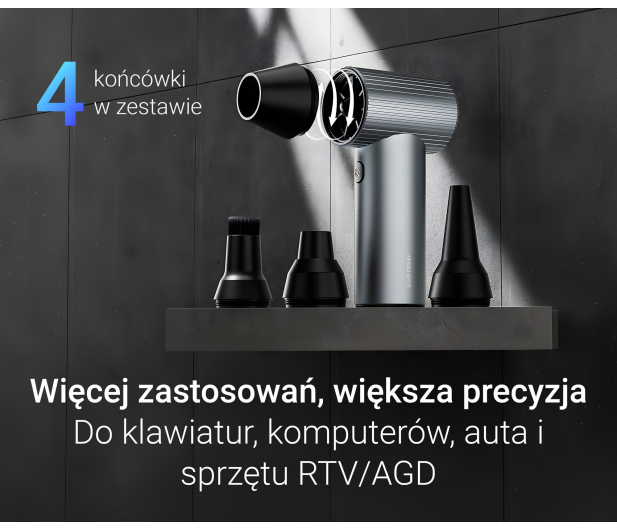 Silver Monkey Dmuchawa wielofunkcyjna Pro AirStorm 500 - 1510056 - zdjęcie 8